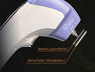 Micro-pulse operation technology&probe, mechanical + thermal + cavitation effect, two-way output innovation technology, multiple probes with different depths of care, multi-mode combined nursing